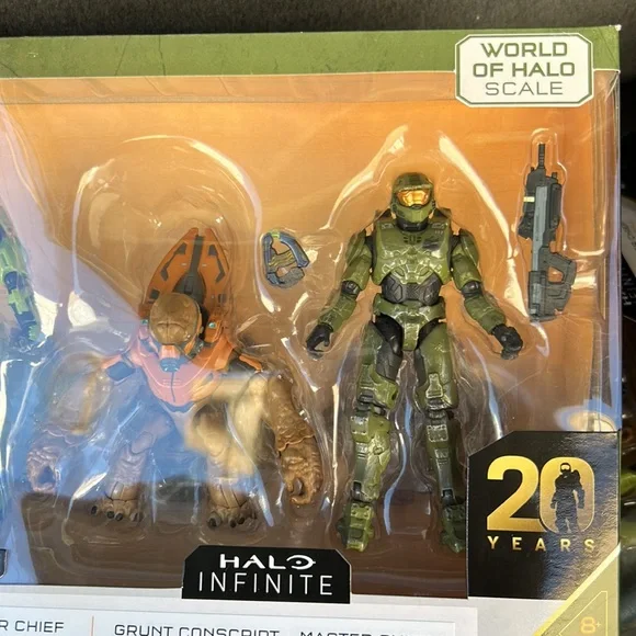HALO 4 world of halo anniversary action figure multipack NWT - Picture 9 of 10